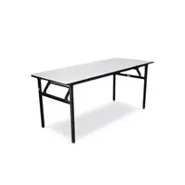 Tonro Stačiakampis medinis stalas dengtas PVC 180x90