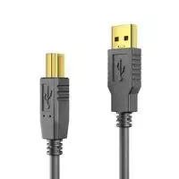 PureLink DS2000-100 kabelis USB USB 2.0 10 m USB A USB B 0,48Gbit/s Juodas