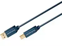 Kabelis USB Clicktronic USB-A - USB-B 1,8 m Mėlyna (JAB-1404854)