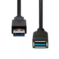 USB kabelis ProXtend USB 3.2 Gen1 Išplėtimo kabelis Juodas 3M