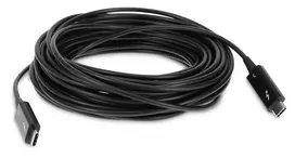 LMP Thunderbolt 3 (USB-C) optinis kabelis, aktyvus, 40Gbit/s, juodas, 10 m