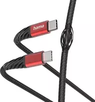 Hama Extreme USB-C - USB-C, 1.5m, juoda