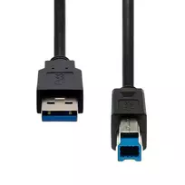 USB kabelis ProXtend ProXtend USB 3.2 Gen1 Kabelis A iki B M / M Juodas 0.5M