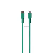 PURO ICON minkštas laidas – USB-C prie Lightning MFi 1,5 m (Jade)