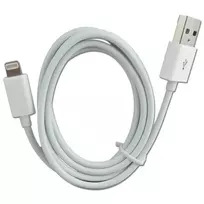 USB kabelis 2GO USB-A - Žaibas 1 m Balta (794888)