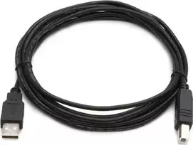 Lama Plus USB kabelis (2.0), USB A M - USB B (M), 1.8m, juoda