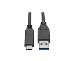 „PremiumCord“ kabelis USB-C – USB 3.0 A (2 kartos USB 3.2, 3A, 10Gbit/s) 0,15 m