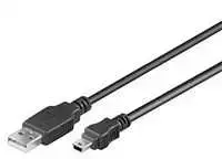 USB kabelis PremiumCord Kabelis PremiumCord USB 2.0, AB mini, 5- pin, 0.5m