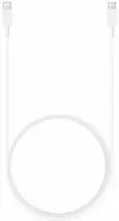 EP-DX310JWE Samsung USB-C/USB-C duomenų kabelis 3A 1.8m baltos spalvos (Bulk)