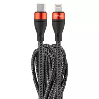 USB-C + Lightning kabelis iPhone 200 cm FullLINK AMIO-02931