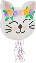 GoDan Pinata Kitten su gėlėmis 33x35x7.5cm