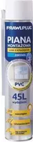 Rawlplug Žemo slėgio montavimo putos PVC 750ml-45l Žiemos 12vnt (RPS- PVC- W)