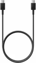 EP-DA705BBE Samsung USB-C/USB-C duomenų kabelis 3A 1m Juodas (OOB Masinis)