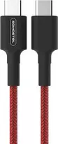 Somostel USB-C - USB-C 18W PD 3.6A 1m raudona