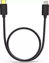 USB kabelis FiiO USB-C - Žaibas 0,5 m Juodas (6953175730130)