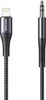Adapteris iPhone Lightning - Jack 3.5 AWEI (CL-116L) juodos spalvos