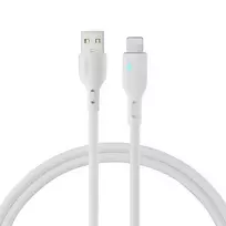 „Joyroom“ USB – „Lightning“ duomenų kabelis, 2.4A, 480Mb/s, 1.2m, Baltas (S-UL012A13)