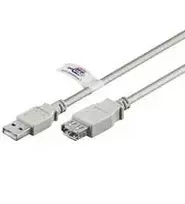 Kabelis USB Goobay USB-A - USB-A 1.8 m Pilka (JAB-853462)