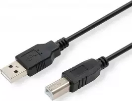 USB kabelis su logotipu (2.0), USB A M - USB B (M), 1.8m, EOL