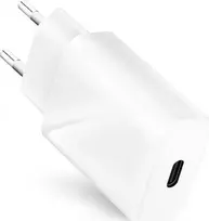 PTC Forcell 230V sieninis įkroviklis su USB Type-C, žaibo (APPLE) laidu 3A 20W su PD ir QC 4.0 įkrovimo funkcija