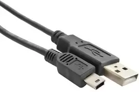 Qoltec USB A patinas | Mini USB B kištukas | 1,8 m