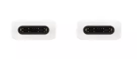 EP-DA705BWE Samsung USB-C/USB-C Data Cable 3A 1m baltos spalvos (OOB Bulk pakuotė)