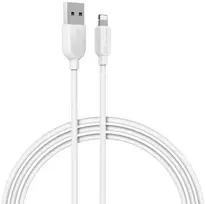 Oem Borofone kabelis BX14 LinkJet – USB į Lightning – 2,4A 3 metras baltos spalvos