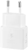 Įkroviklis Samsung EP-T2510XWEGEU 25W + USB-C kabelis baltas