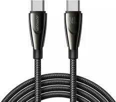Joyroom Kabelis Pioneer 240W USB C į USB C SA31-CC5 / 240W/ 1.2m (juodas)