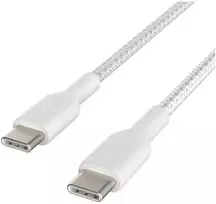 Kabelis USB Belkin USB-C - USB-C 2 m Baltas (CAB004BT2MWH2PK)