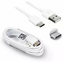 EP-DR140AWE Samsung USB-C kabelis 0.8m baltos spalvos (Bulk)
