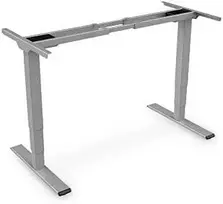 „Digitus“ grindų stovas | DA-90435 elektrinis stalo rėmas | Aukščio reguliavimas | Maksimalus svoris (keliamoji galia) 100 kg | Pilkas