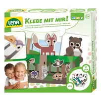 Lena Albumas su lipdukais + 3 metų (Naudoti A)