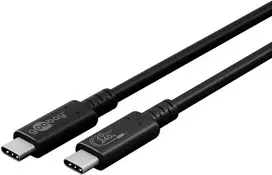Kabelis USB-C USB4 Gen 2x2 20Gb/s 240W Goobay 2m