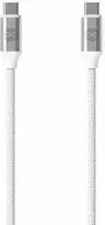 Forever kabelis USB-C - USB-C 1,2 m 3A 20W WHP12320 baltos spalvos