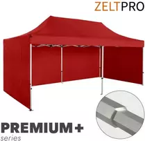 Prekybinė Palapinė 3x6 Raudona Zeltpro PREMIUM+
