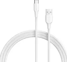 Vention USB 2.0 A į USB-C 3A kabelio ventiliacijos anga CTHWF 1m Balta