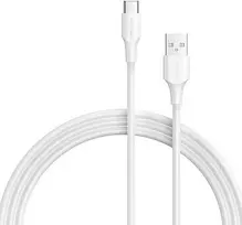 Vention USB 2.0 A į USB-C 3A kabelio ventiliacijos anga CTHWH 2m Balta