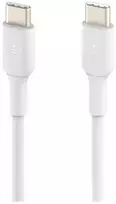 Kabelis USB Belkin USB-C - USB-C 1 m Baltas (CAB003BT1MWH2PK)