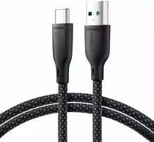 USB kabelis Joyroom (S-A34) type-C (100W 3A) 1m juodas