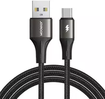 Joyroom Kabelis Light-Speed USB į USB-C SA25-AC3 / 3A / 1.2m (juodas)