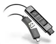 Kabelis USB HP USB-A - USB-C 1.5 m Juodas (784P9AA)