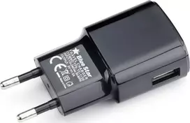 BlueStar Telefono įkroviklis Blue Star USB A 2A 10W + laidas USB A į USB C TFK-TC-1100B juodas