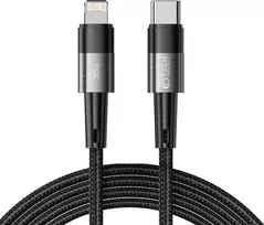 Kabelis 3A 20W 2m PD USB-C ir „Lightning“ Tech-Protect UltraBoost pilkos spalvos