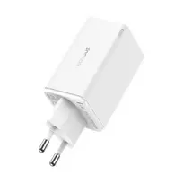 Baseus GAN6 Pro greitas įkroviklis, 2xUSB-C + 2xUSB, 65W (balta)