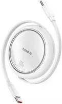 Laidas iš USB-C į USB-C Baseus Free2Draw, PD, 100 W, 1 m (baltas)