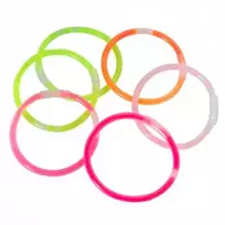 Fluorescencinės apyrankės 10vnt