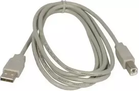 Logo USB kabelis (2.0), USB A M - USB B (M), 5m, juoda, blister