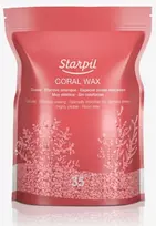 Depiliacinis vaškas granulėmis Starpil Coral Wax Pearls, koralinės spalvos, 1kg