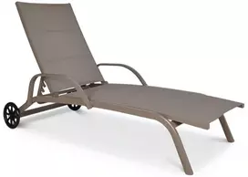 Sodo gultas MAJORKA, Taupe
